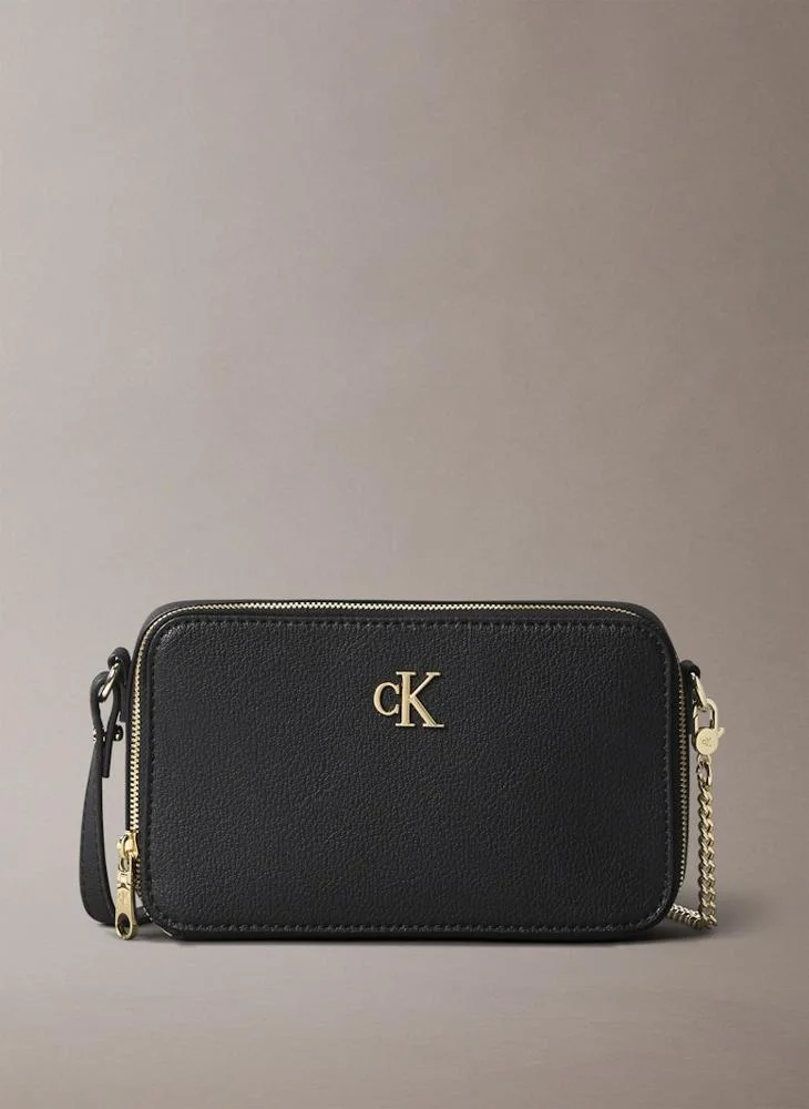 Sac Bandoulière - Calvin Klein (Noir/Or)