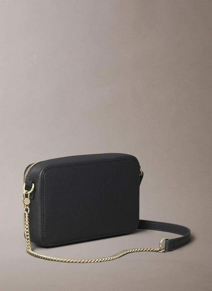 Sac Bandoulière - Calvin Klein (Noir/Or) 2